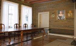 Interiør i 2. etasje i Chrystiegården, vinter 2007.