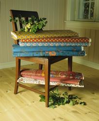 Provence-stoffer.  Illustrasjonsbilde fra Nye Bonytt 1989.