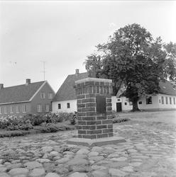 Stavern, Larvik, Vestfold, juli 1963. Fredriksvern festning.