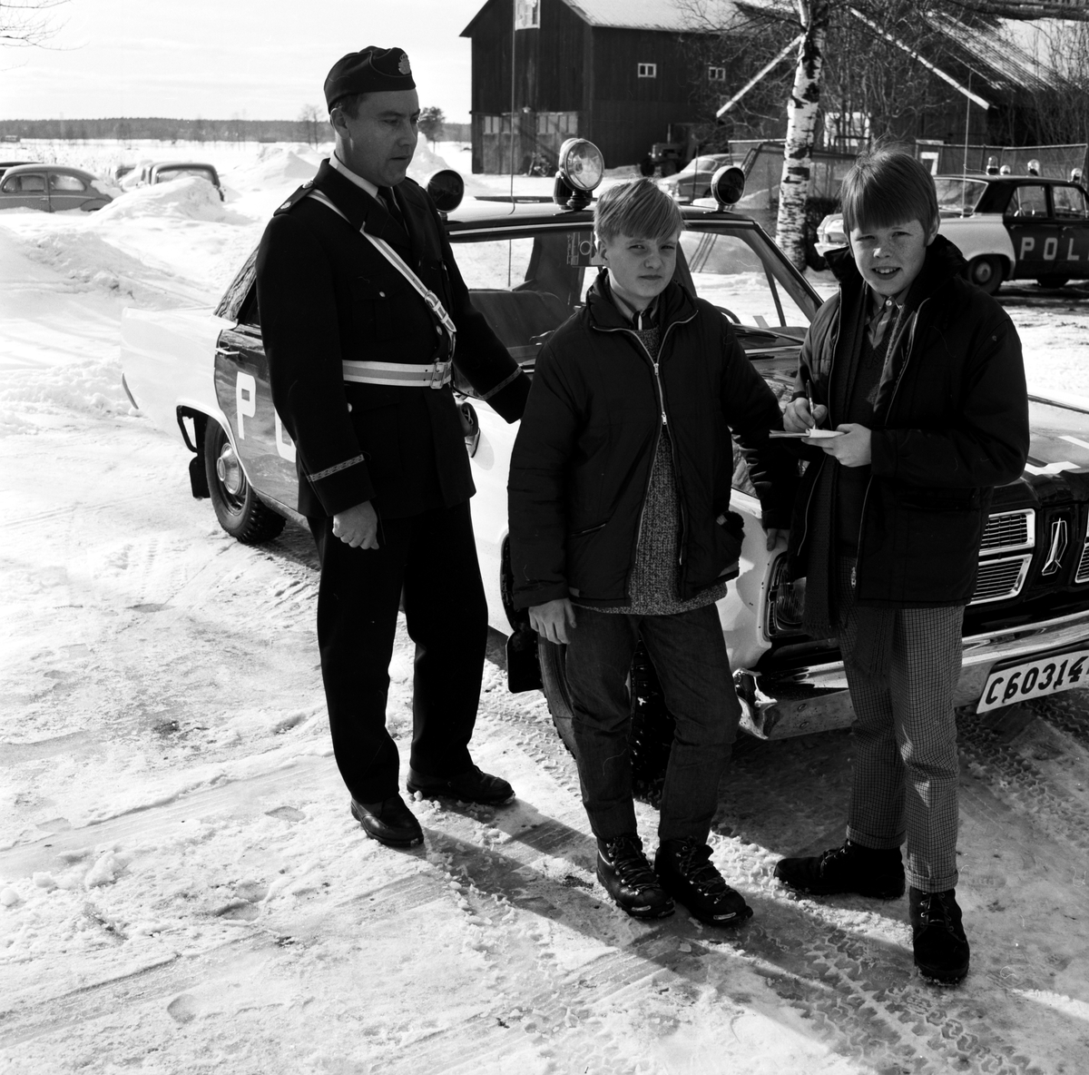 Pryo på Arbetarbladet, Tierp, Uppland, mars 1968