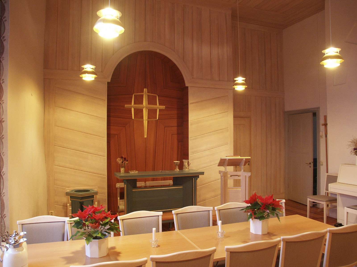 Interiör i Giresta kyrka, Giresta socken, Uppland 2003