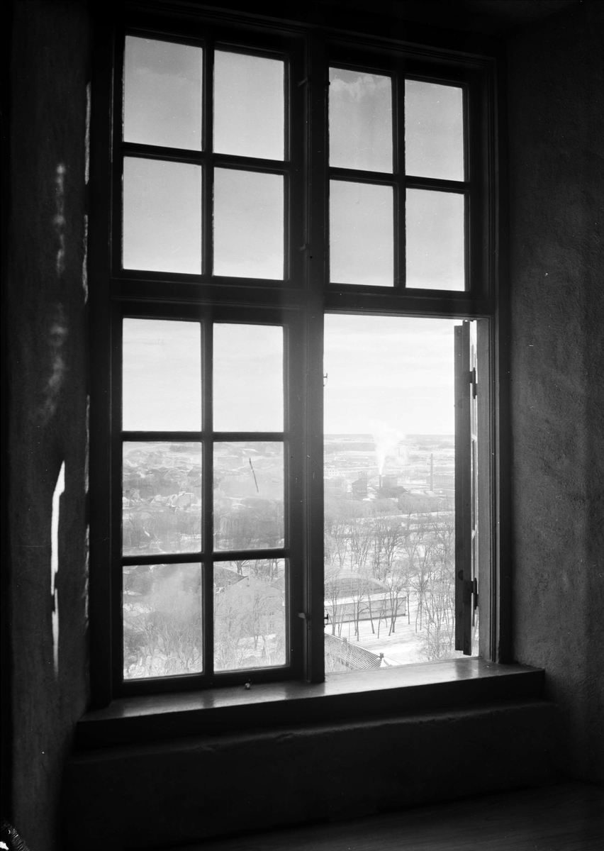 Uppsala slott, Uppsala - fönster med utsikt