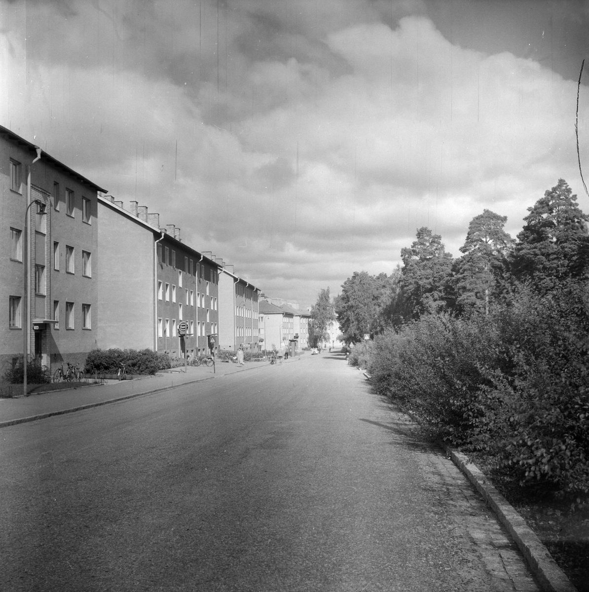 Flerbostadshus vid Norbyvägen i Sommarro, Eriksberg, Uppsala