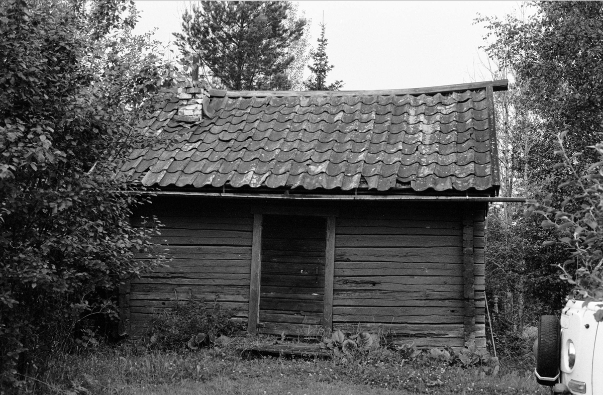 Bostadshus/bod, Ola 4:17, Bladåkers socken, Uppland 1987