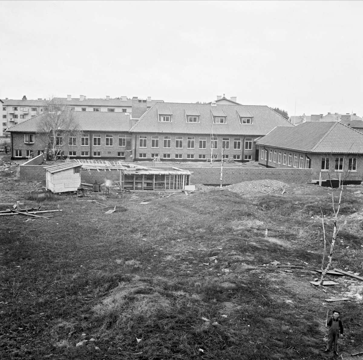 Fyrisgården, Svartbäckens förskola, Uppsala 1947