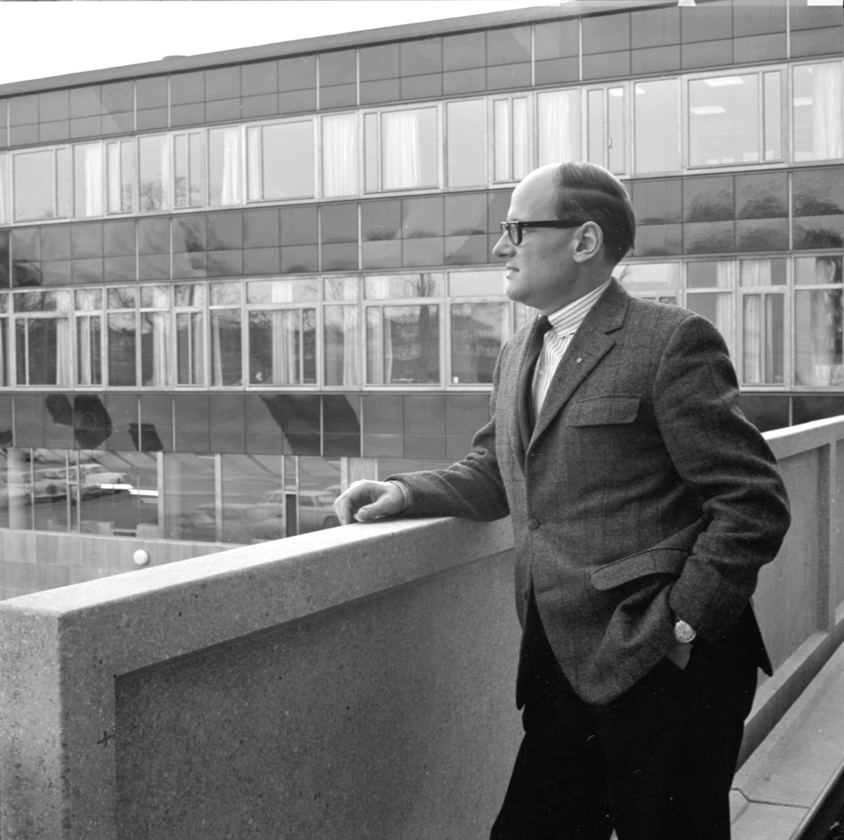 Ombudsman Hans Alsén, Uppsala april 1966
