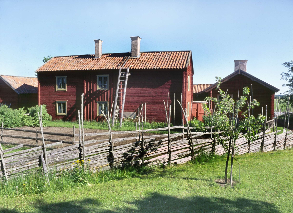 Mangårdsbyggnad i Gränbygården, på friluftsmuseet Disagården, Gamla Uppsala, Uppsala.