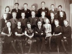 Konsmo realskole 1943/44 - 1944/45.