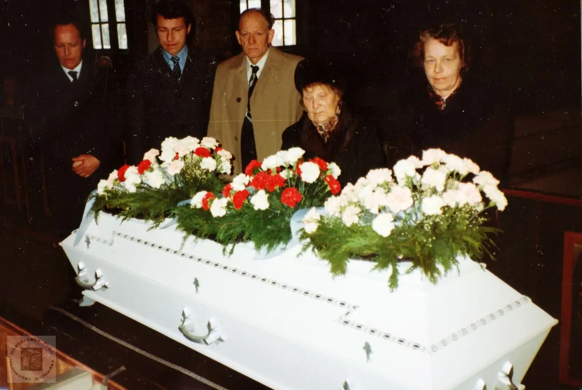 Begravelse til Severin Flottorp. Audnedal.