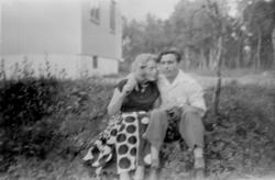 Gulborg Severinsen og Håkon Severinsen ca. 1955.