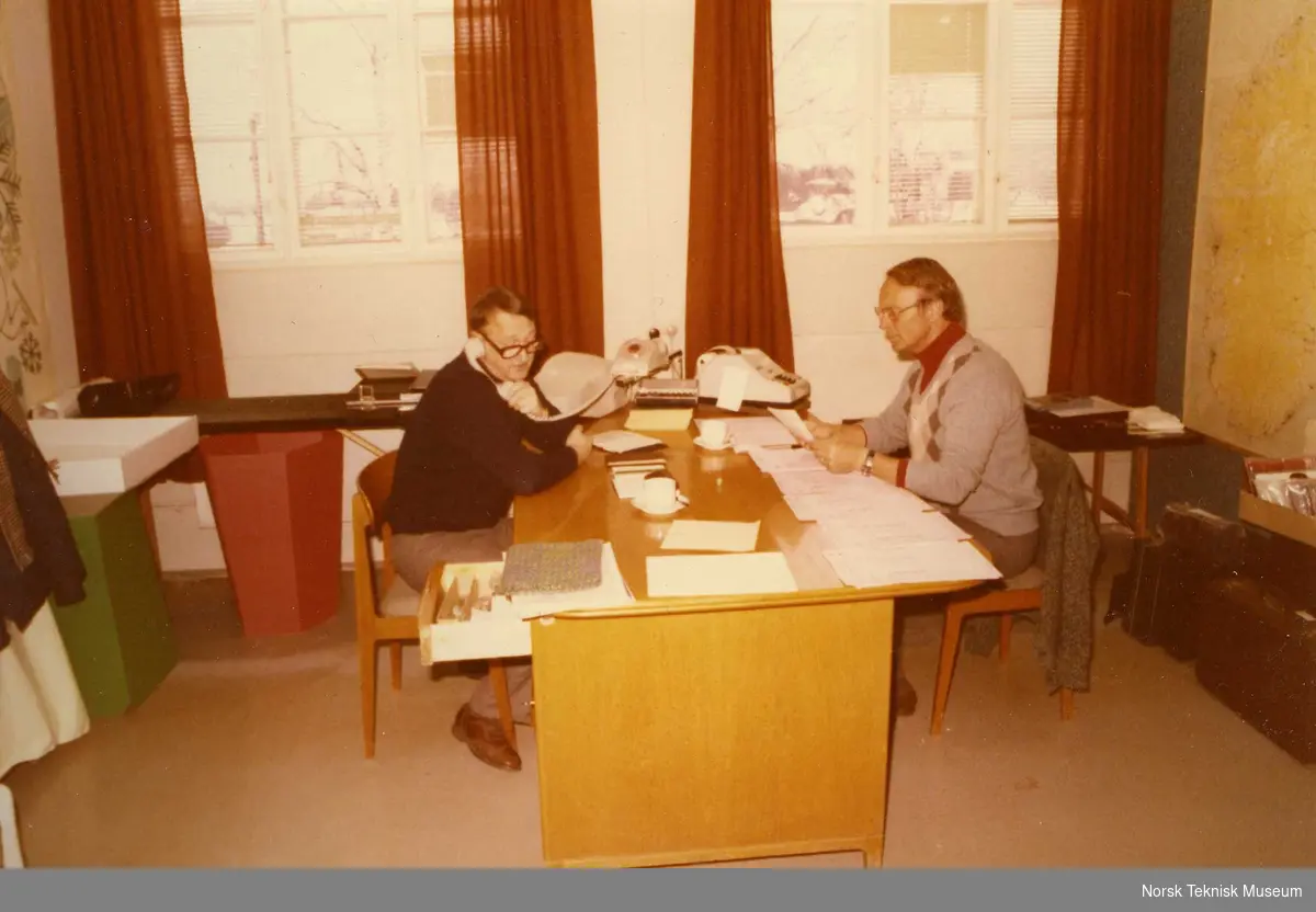 Dovre Fabrikker, salgskontoret og tilskjæreriet, 1978