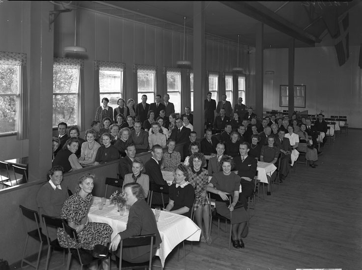Styrelsemöte i Folkets park 1941