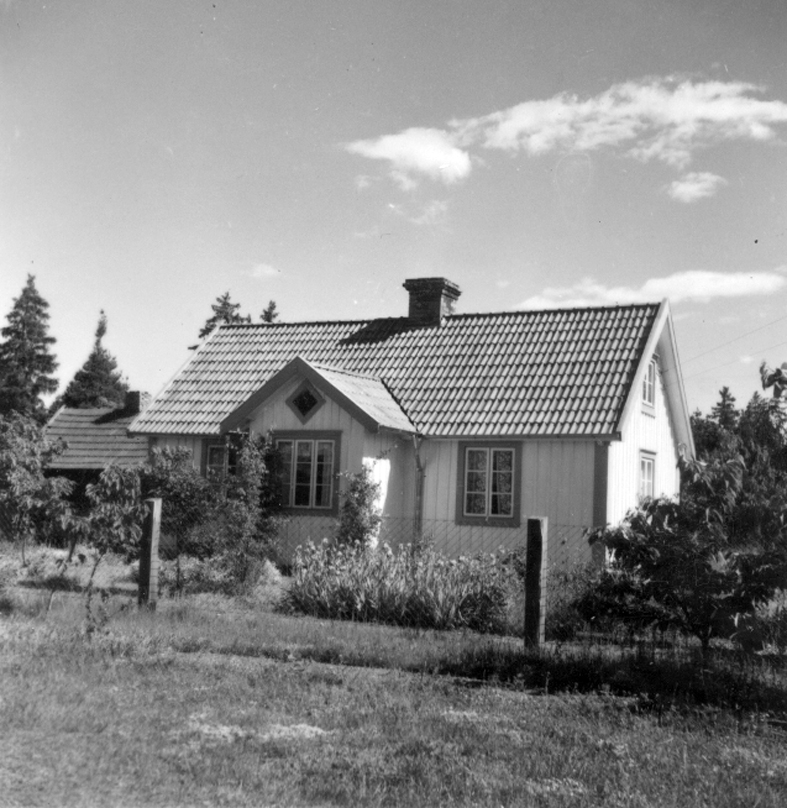 Småland, Kalmar län, Stranda härad, Ålems socken, Timmernabben. Styrman Ernst Dahlbergs hus.
