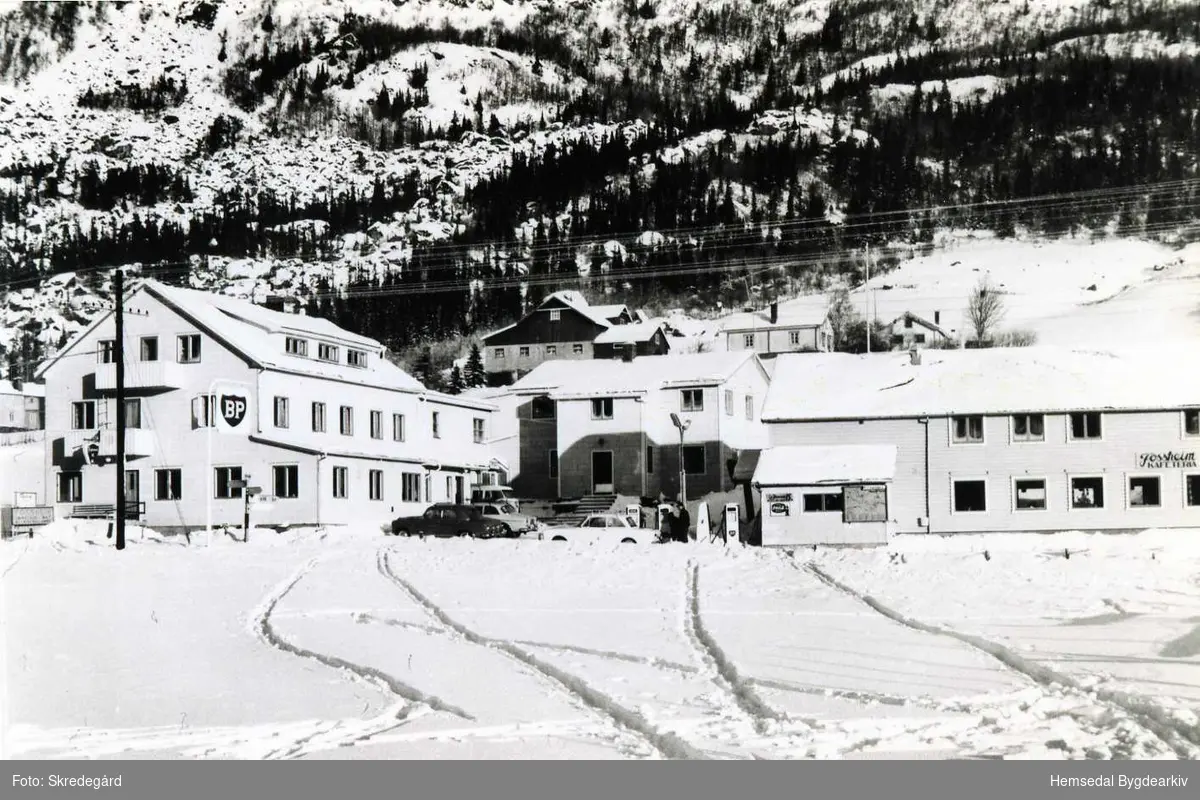 Fossheim Hotell og Kafeteria i Hemsedal i 1963.
