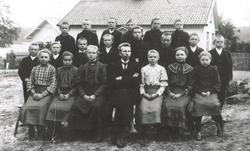 skole, gruppe21, lærer, skolehus, Evenrød skole,