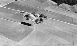 Flyfoto av gården Skjeppe i Eidsberg 1951.