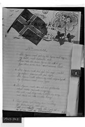 Elevlaget ved Staup Hagebruksskole, forside av lagsavisa