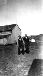 Hartvik Johansen og Edvin Gabrielsen