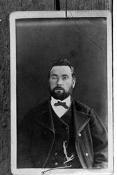 Reproduksjon av et mannsportrett.