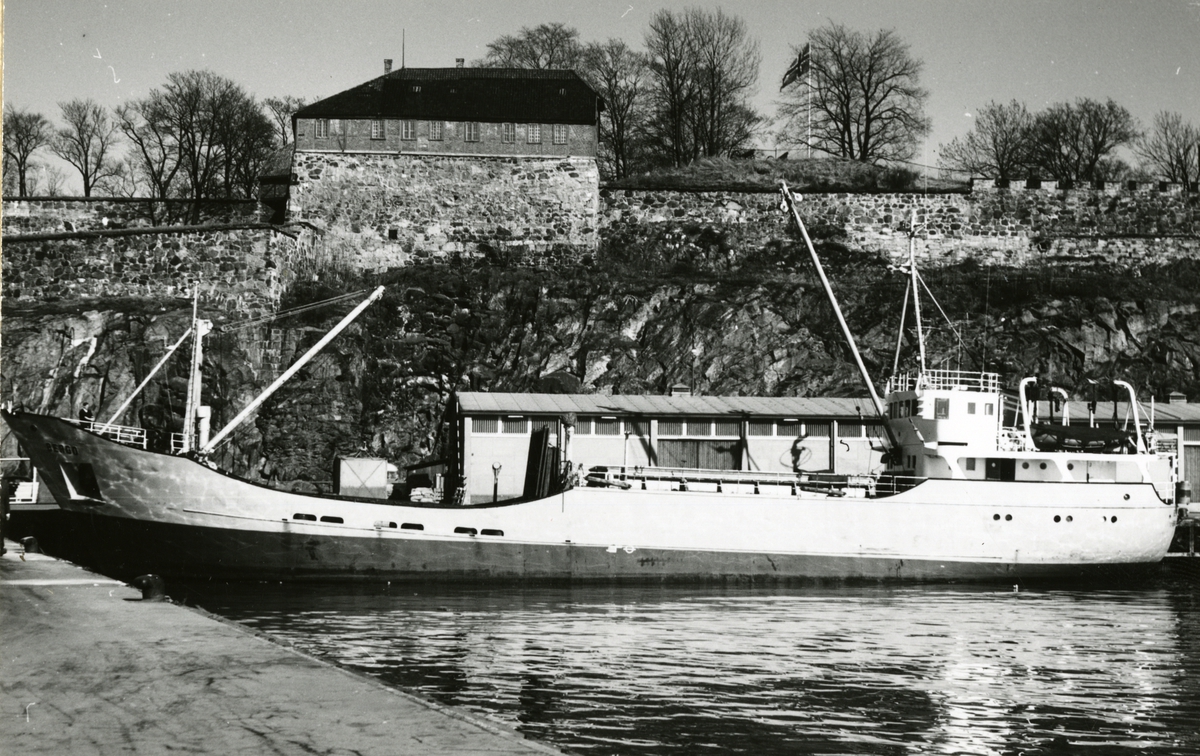 M/S 'Bergo' (b.1961, Büsumer Schiffswerft, W. & E. Sielaff, Büsum), - i Oslo.