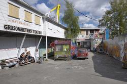 fabrikkbygninger, Hausmania kultursenter, Grusomhetens teate