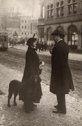 Johanne Dybwad og David Knudsen.