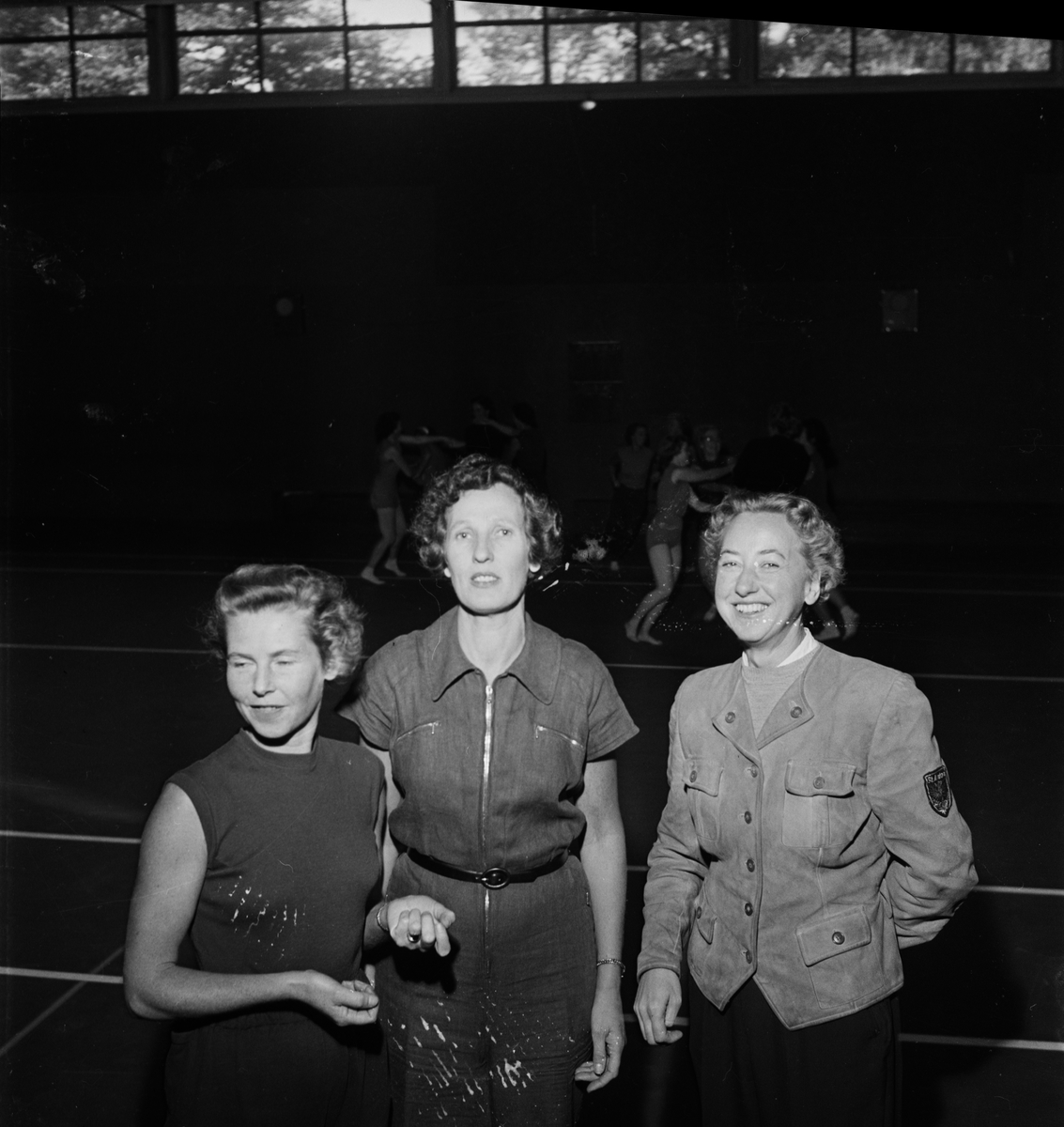 Motionsgymnastik, Uppland oktober 1955