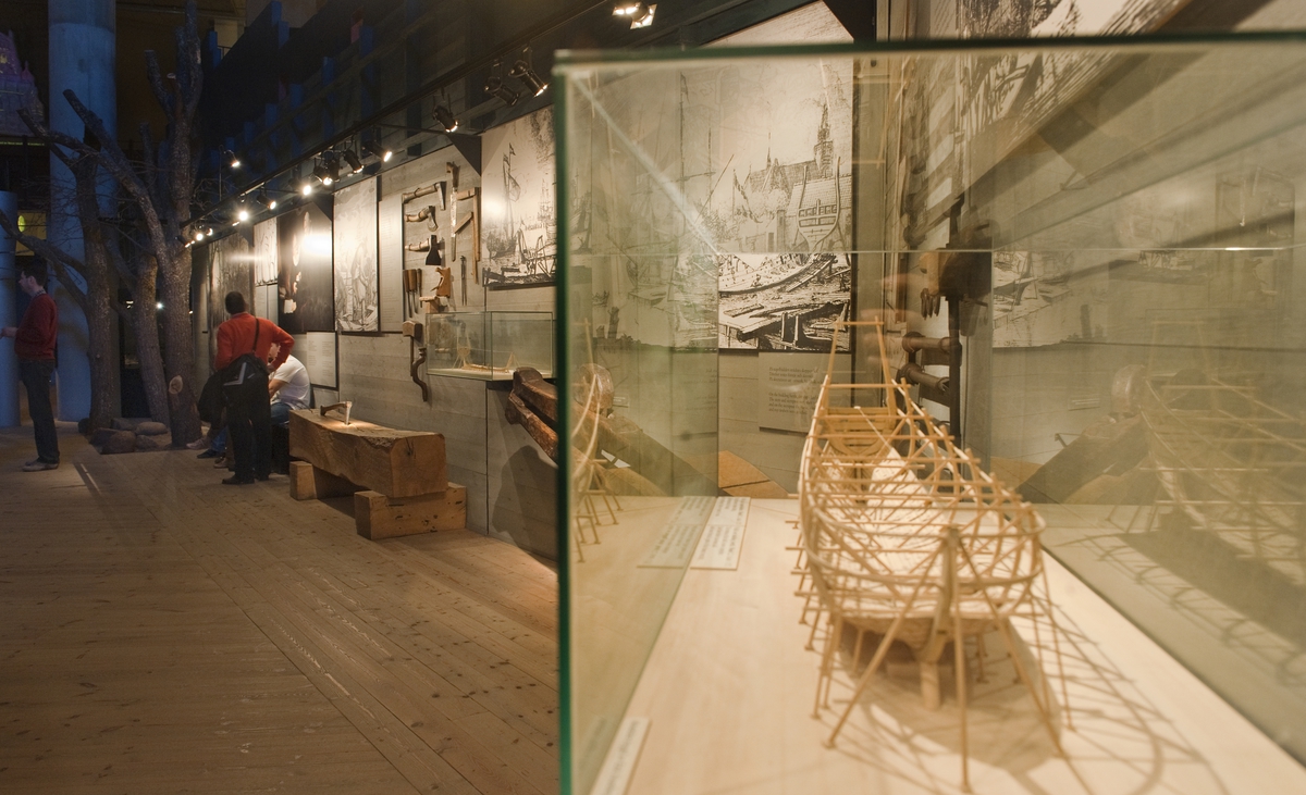 Bilder från utställningen "Skeppsgården" på Vasamuseet