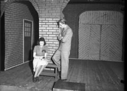 En forestilling/revy fotografert