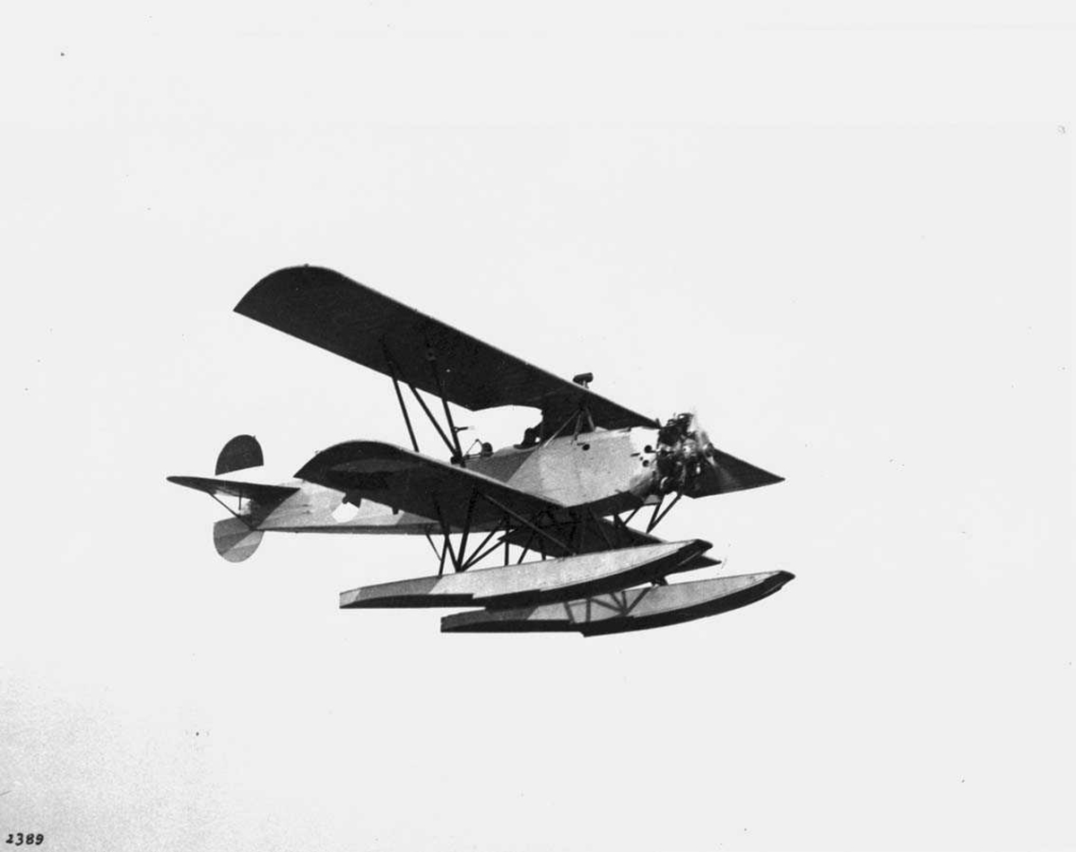 Luftfoto. Ett fly i lufta, Fokker S.IV