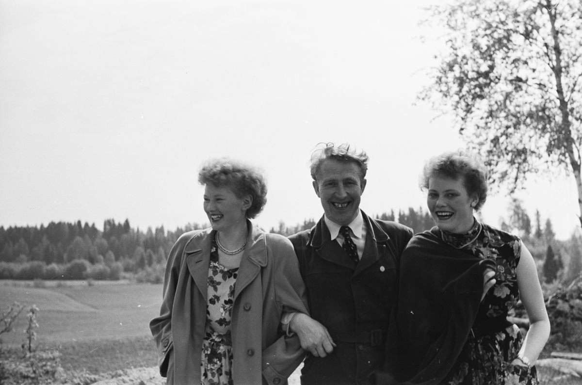 Fra billøp i Elverum. 1954.