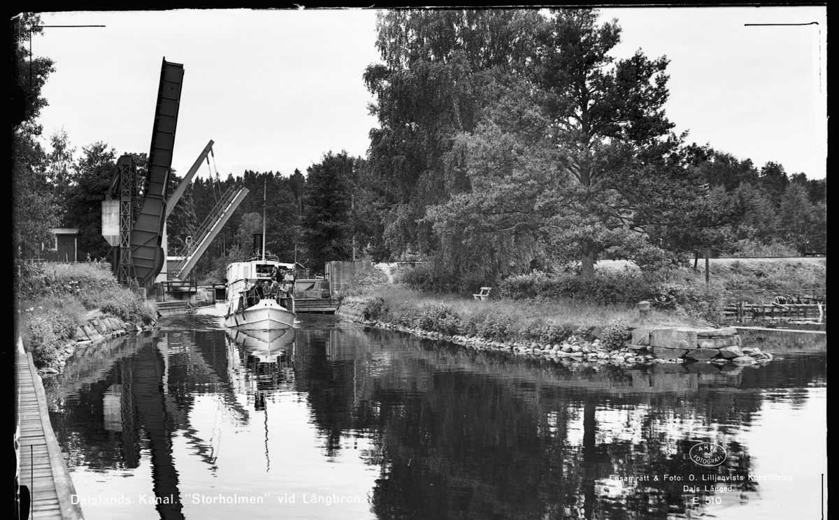 Dalslands Kanal "Storholmen vid" Långbron