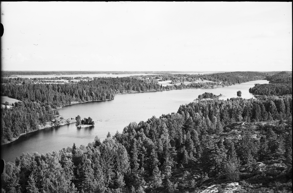 Utsikt från Vingenäsbergen. Ånimskog