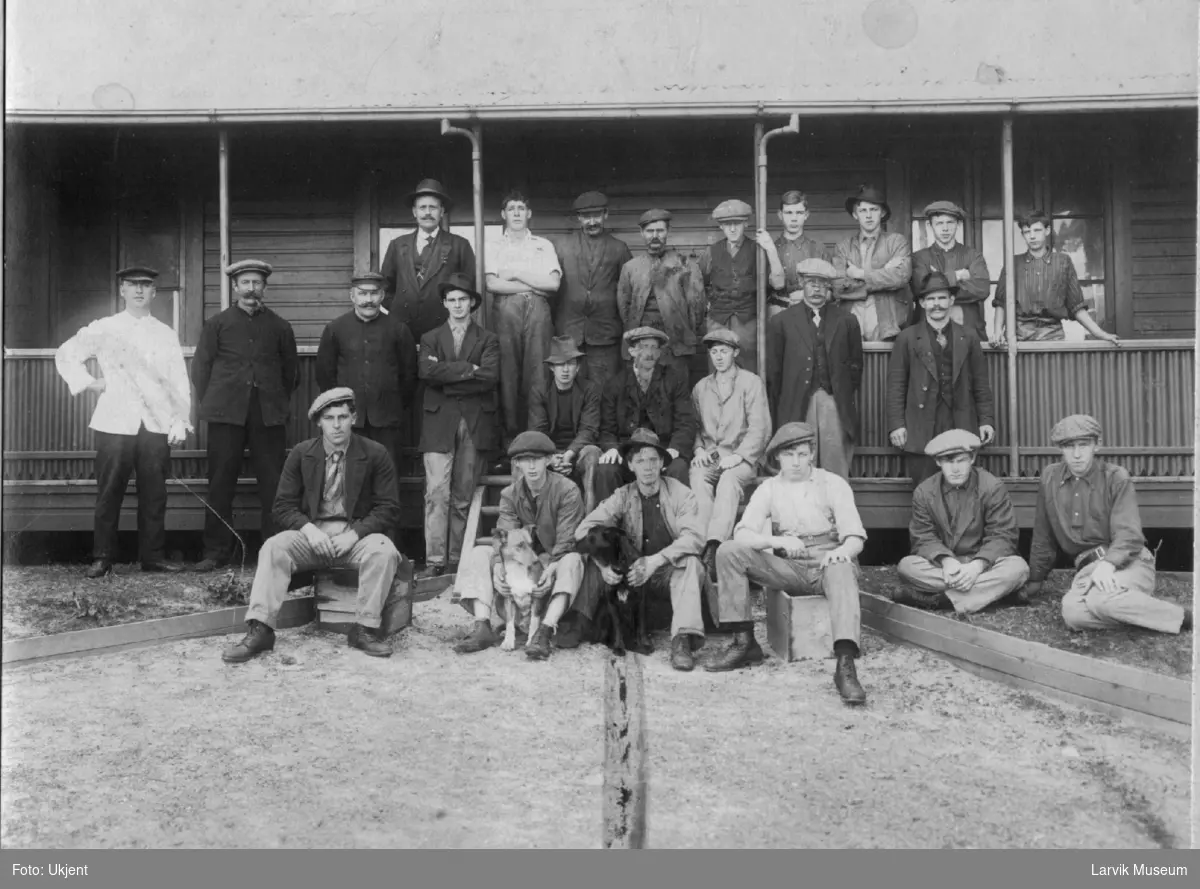 Hvalfangere ved Albany landstasjon, Vest-Australia.