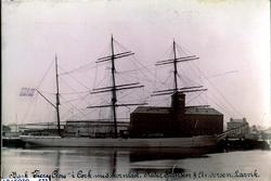 Barken Fiery Cross av Larvik i Cork med kornlast