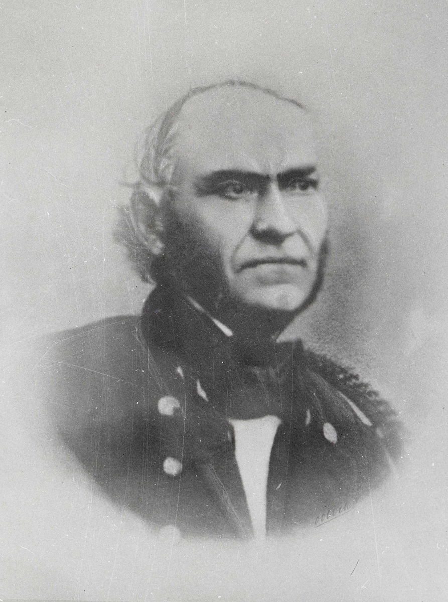 Portrett - P. Høidal, ordfører 1859.