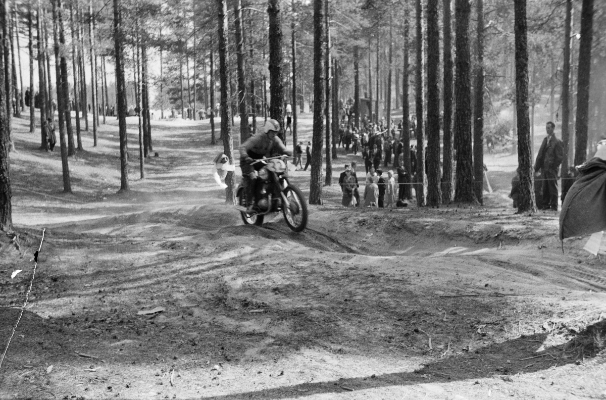 Motocross-løp. Elverum. 1964.