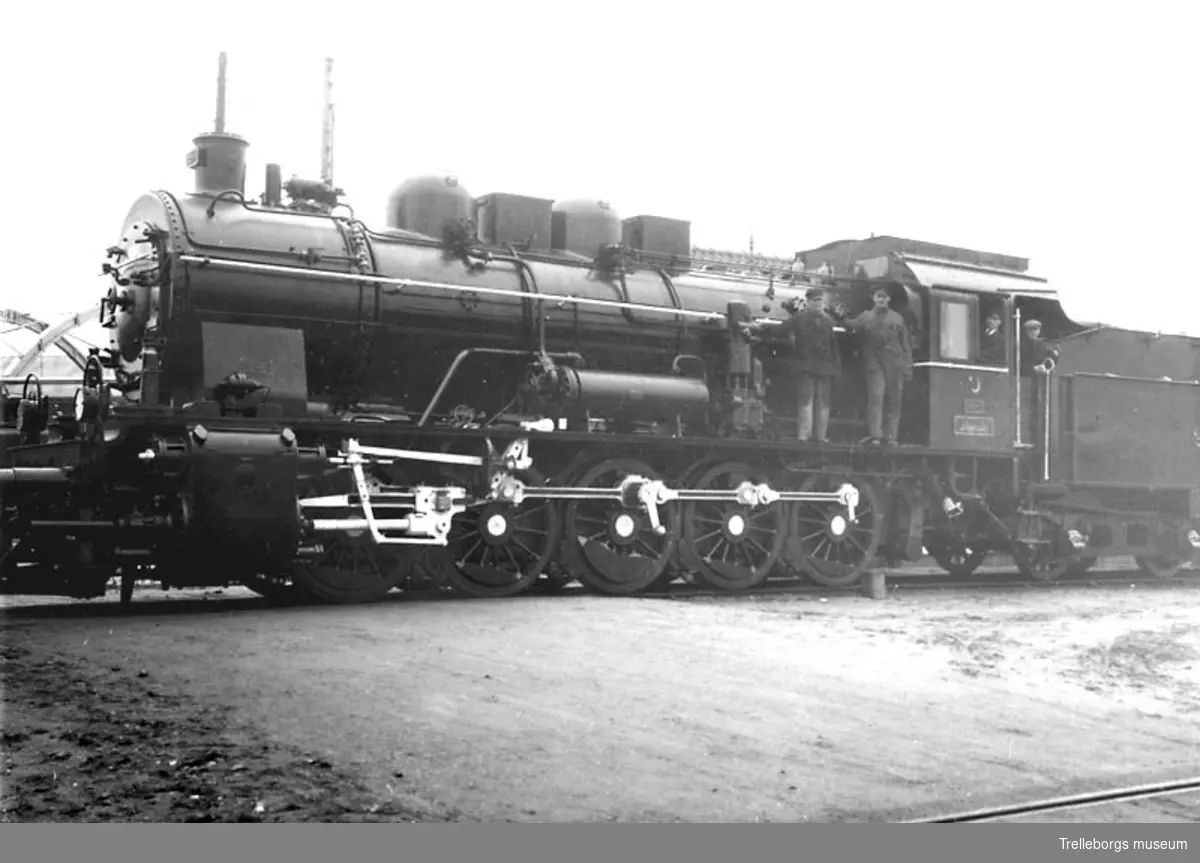 Ånglok. Statens järnvägar.Lok sålda till Turkiet 1928.