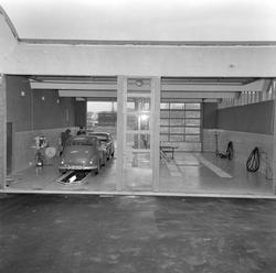 Bjarne Wist. Innvielse av nybygg. Verksted og garasje