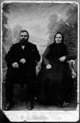 Johan Jakob Mietinen og hans kone Brita Stina, født Dørnænen