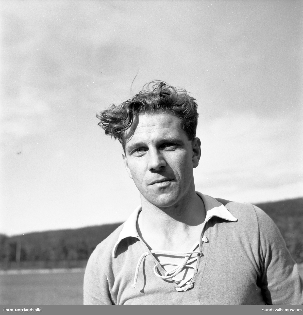 Enar Åsén, fotbollsspelare från Fagervik.