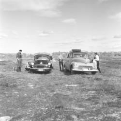 Familien Jacobsen/Nakken på biltur til Sennalandet. Helt til