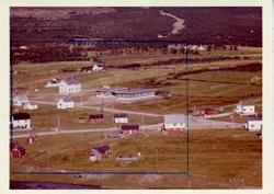Flyfoto av Vestre Jakobselv, Vadsø kommune, 1963.