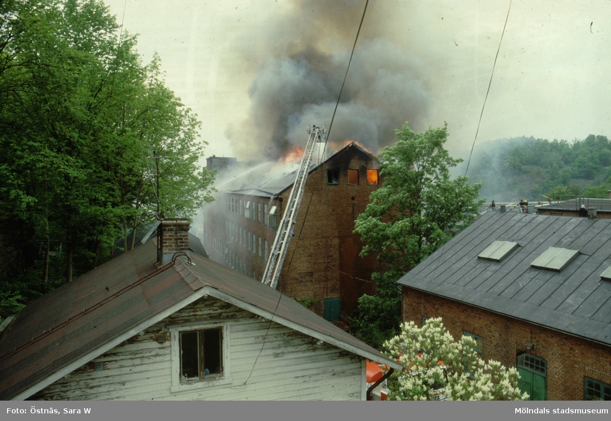 Branden i Götafors den 4 juni 1986.