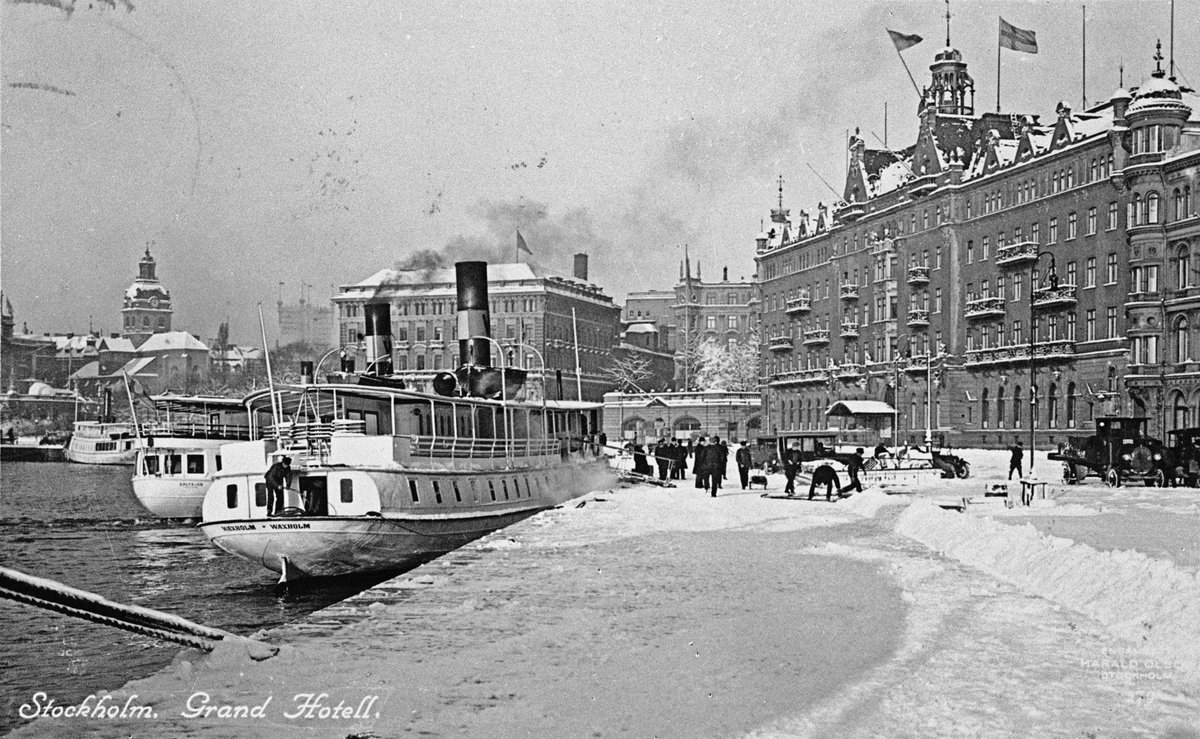 Stockholm. Grand Hotel.Harald OlssonStockholm279
