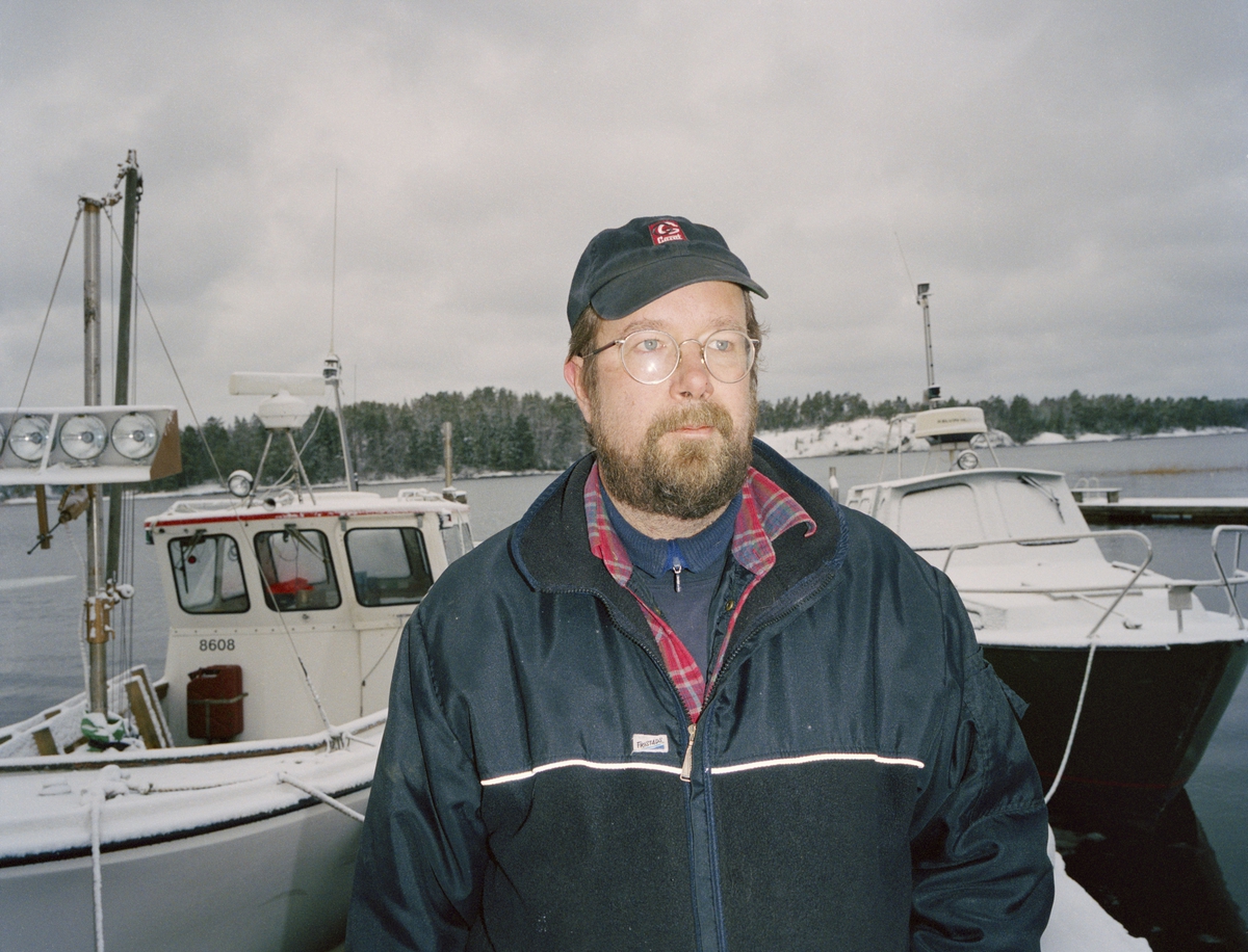 Göran Haglund (Maremek) på Ingmarsö
Fotodatum 20030403