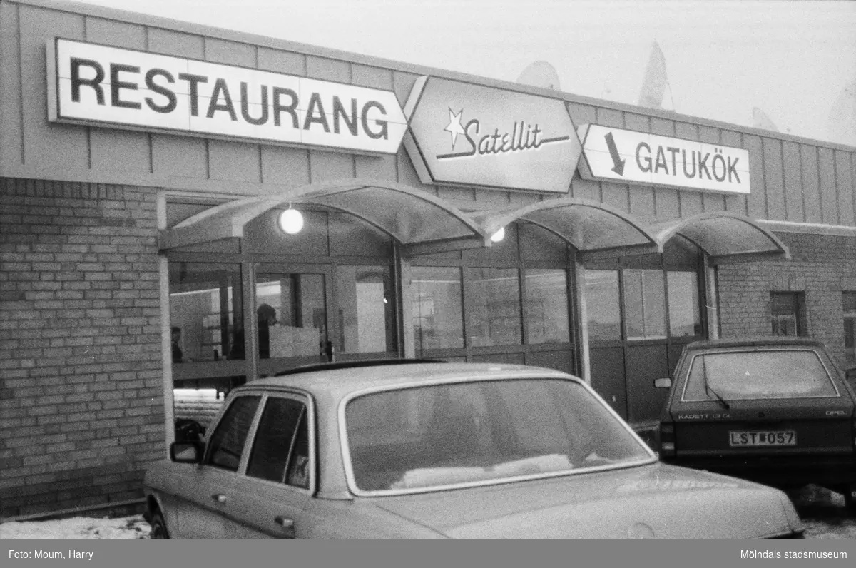 Restaurang Satellit i Lindome, år 1985.

För mer information om bilden se under tilläggsinformation.