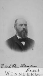 Portrett av en mann, antakelig i 60-årsalderen - Eilert Chri