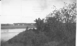 Byvollen, nordre endepunkt ("Bør-armen"), i Sarpsborg 1933.