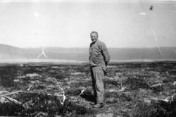 Ola Storejorde (1868-1951) på Kjølen i Hemsedal.